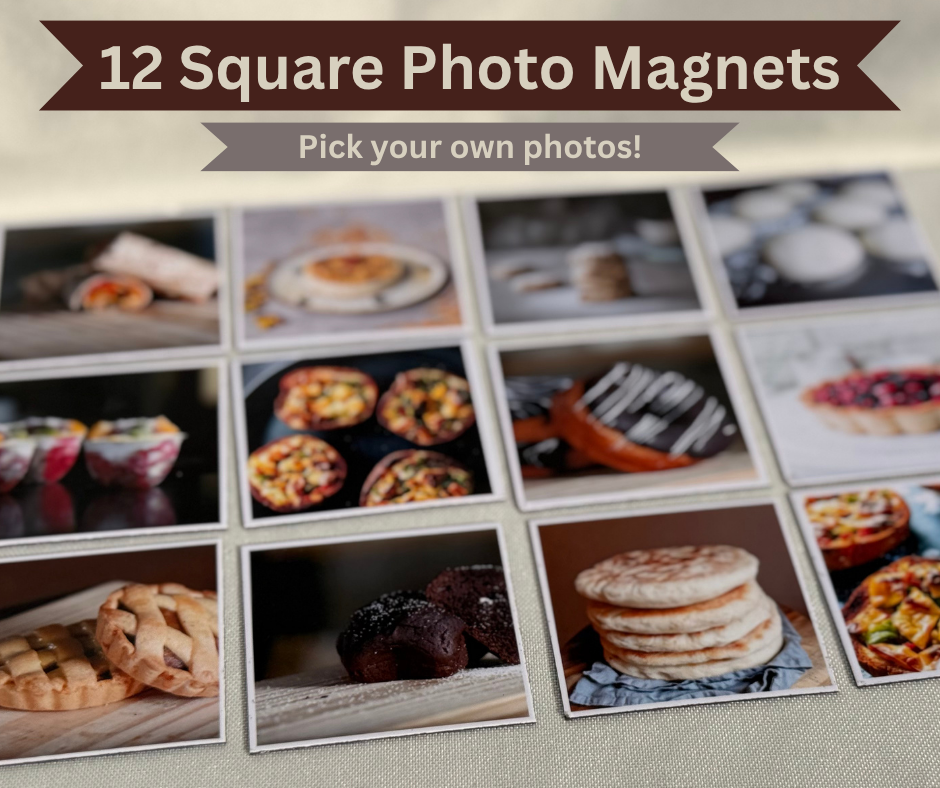 Premium Photo Magnets - Matte Satin Finish - Handcrafted
