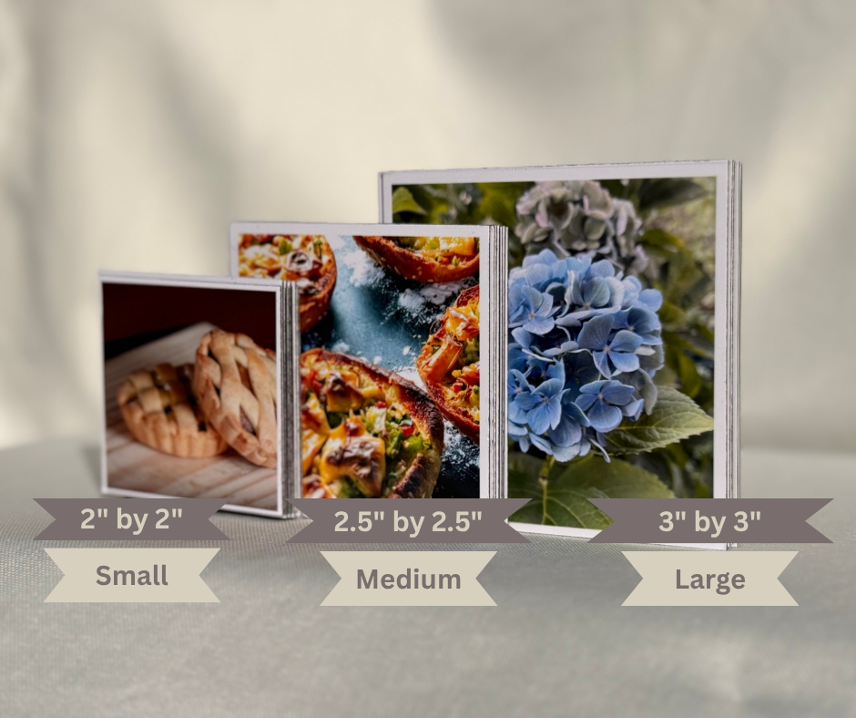 Premium Photo Magnets - Matte Satin Finish - Handcrafted