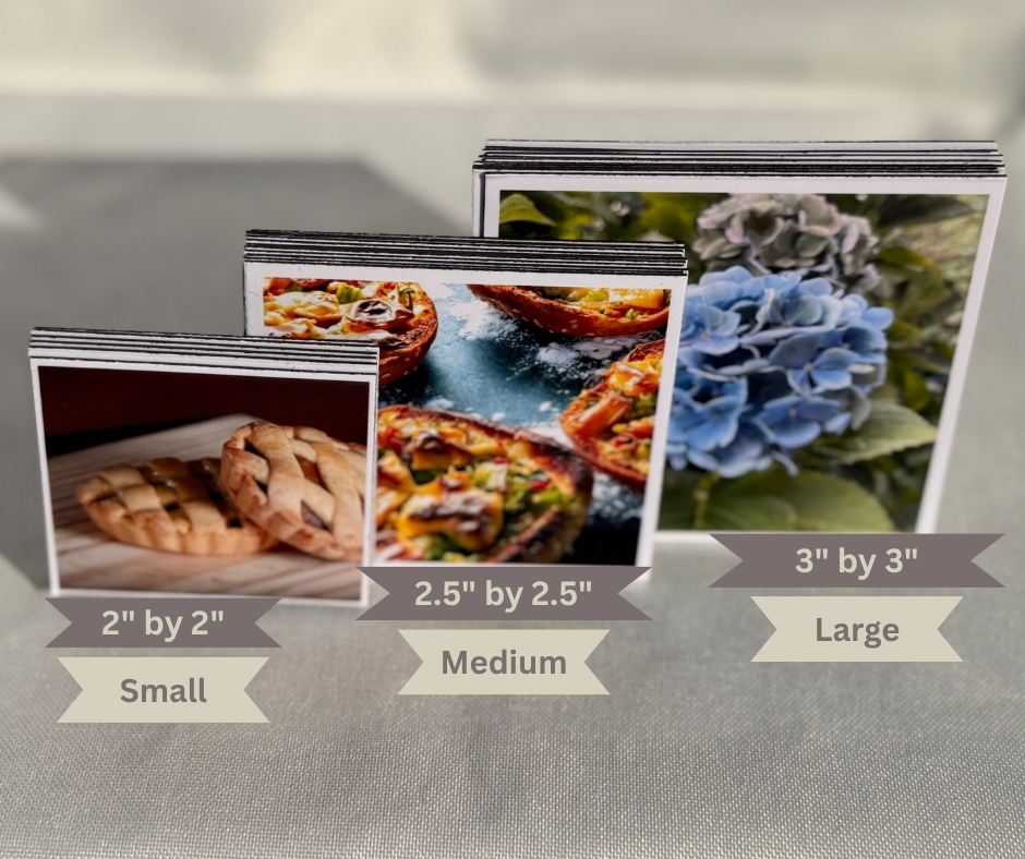 Premium Photo Magnets - Matte Satin Finish - Handcrafted
