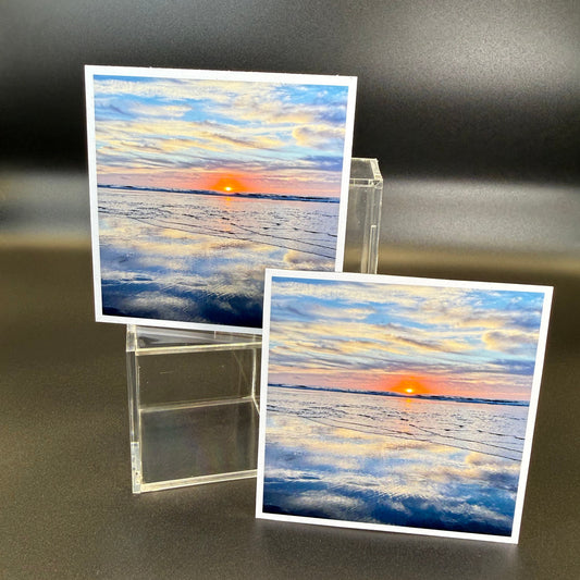 Custom Square Photo Magnets - Set of 12 | Handmade Personalized Keepsake